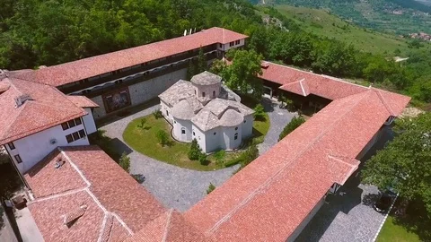 Monastery in the Mountain Video stock 77741614