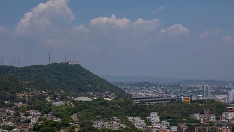 Monastery on a mountain Video stock 94588657