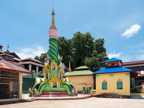 Monastery in Myeik, Myanmar Stock Photos