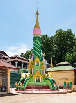 Monastery in Myeik, Myanmar Stock Photos