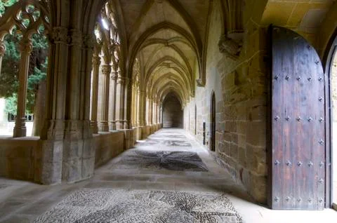 Monastery of oliva Stock Photos