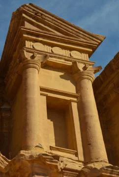 The monastery, petra 스톡 사진