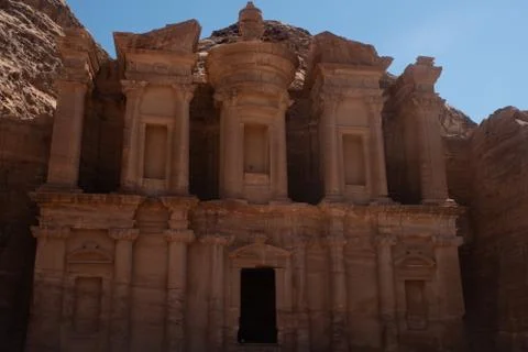 The Monastery, Petra' Foto stock