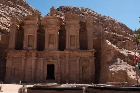 The Monastery, Petra' Foto stock