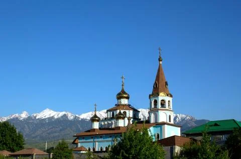 Monastery Foto stock