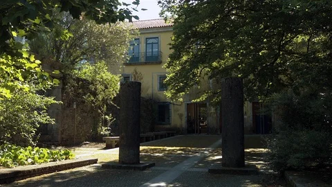 Monastery of Refoios, Braga, Portugal. 스톡 동영상 87322433