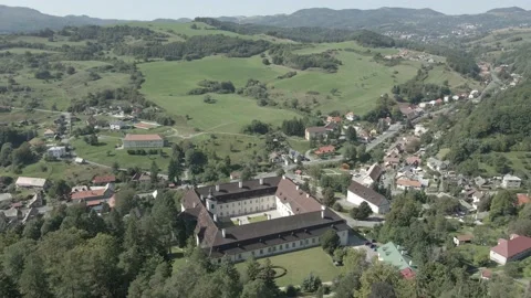 Monastery in Saint Anton, Slovakia Stock Footage 232369849