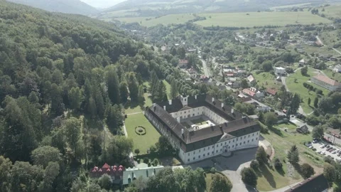 Monastery in Saint Anton, Slovakia Stock Footage 232370990