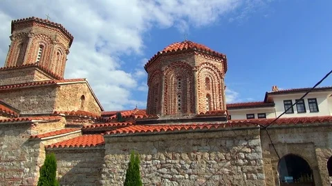 Monastery of Saint Naum Video stock 70961243