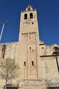Monastery of San Cugat Stock Photos