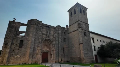 Monastery of San Miguel in El Puerto de Santa Maria, Andalusia, Spain 動画素材 346282384