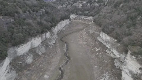 Monastery of Sant Pere de Casserres Stock Footage 300890013