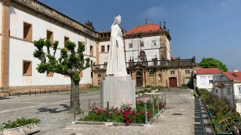 The Monastery of Santa Clara-a-Nova in Coimbra Portugal Stock-Footage 107342018