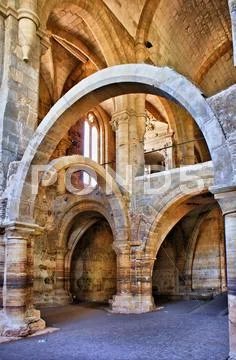 Monastery of santa clara velha in coimbra Stock-Fotos