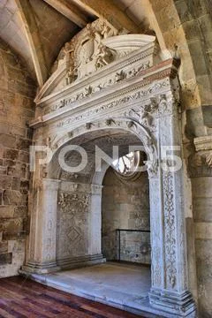 Monastery of santa clara velha Stock Photos