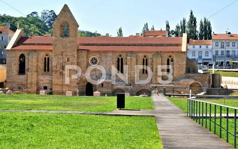 Monastery of santa clara velha Stock Photos