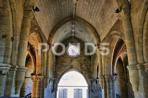Monastery of santa clara velha Stock Photos