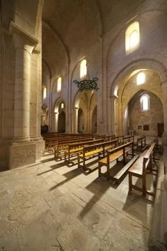 Monastery of Santa Maria de Poblet Stock-Fotos