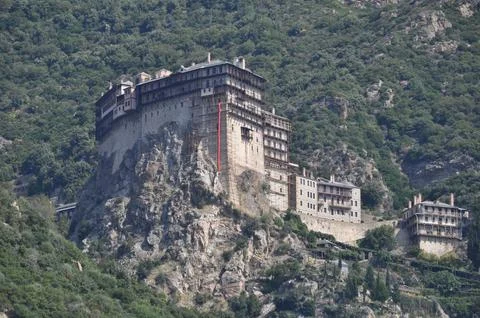 The Monastery of Simonos Petras is a monastery built on Mount Athos Photos