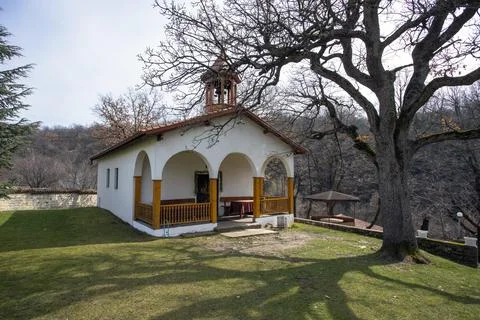 Monastery. St. Athanasius Stock Photos