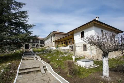 Monastery. St. Athanasius Stock Photos