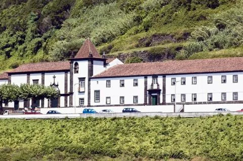 Monastery of st. francis in lages do pico, azores Stock Photos