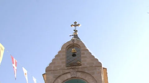 Monastery of St. Gerasimos of Jordan Video stock 51333968