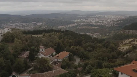 Monastery of St. Nicholas the Wonderworker in Arbanassi, near Veliko Tarnovo Video stock 124750570
