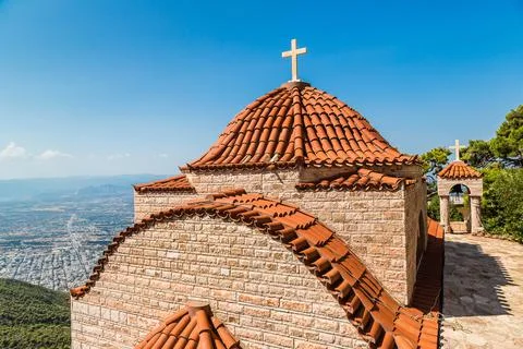 Monastery of St. Patapios Stock-Fotos