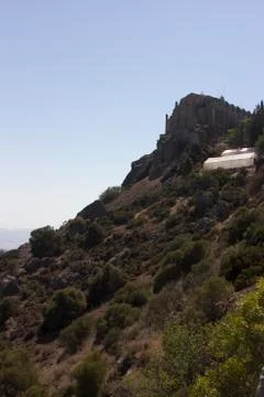 Monastery of Stavrovouni Foto stock