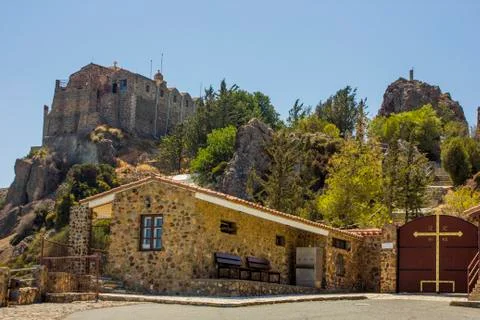 Monastery of Stavrovouni Stock Photos