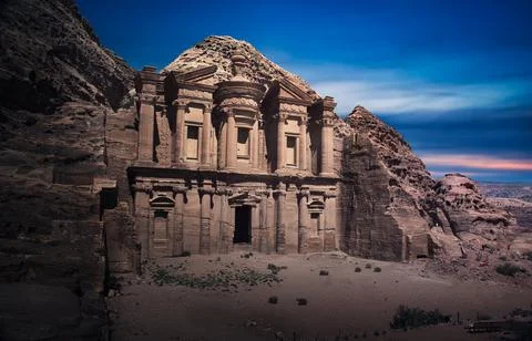 Monastery &amp; Sunset Stock Photos