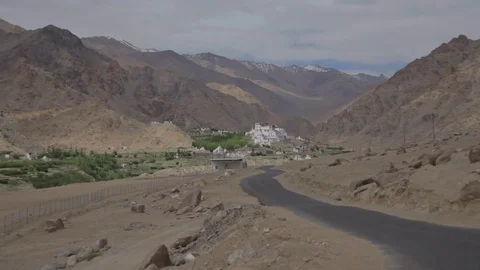 Monastery in Tibet Stock Footage 81106267