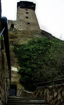 Monastery tower Stock Photos