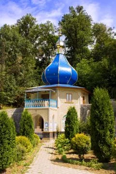 Monastery Tsyganeshty Moldova Stock Photos