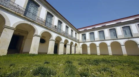 Monastery of Vilar de Frades. Barcelos. Portugal. Vídeo Stock 63372917