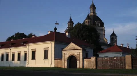 Monastery. Wide Stock-Footage 26324873