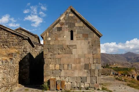 Monastic complex of Vorotnavank showcasing ancient architecture Syunik Province Stock Photos