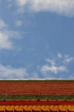 Monastic roofs Stock Photos
