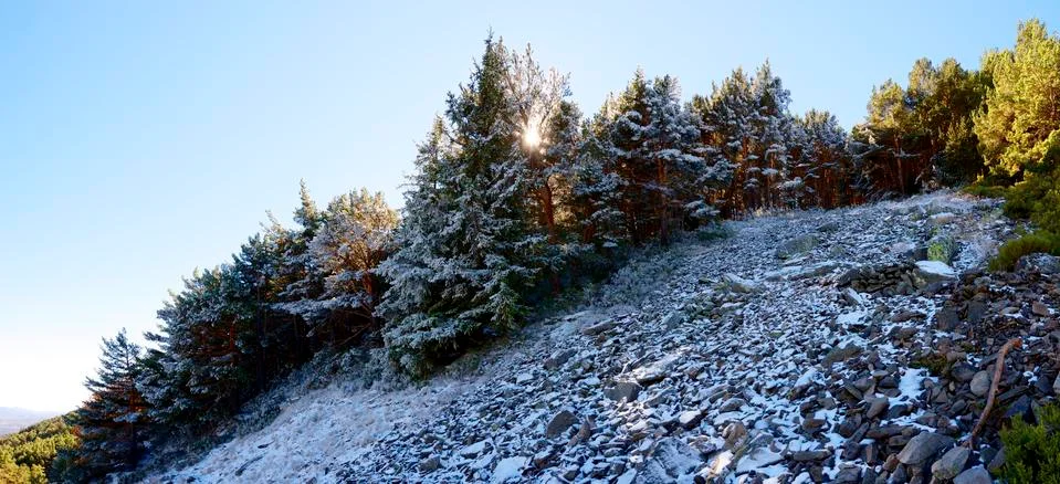 Moncayo 스톡 사진