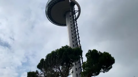 Moncloa Lighthouse Tower in Madrid, Spain 動画素材 250546902
