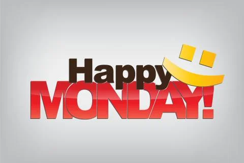 Monday background Illustrazione stock