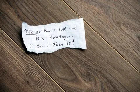 Monday background. Stock Photos