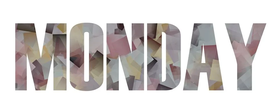 MONDAY Stock Illustration