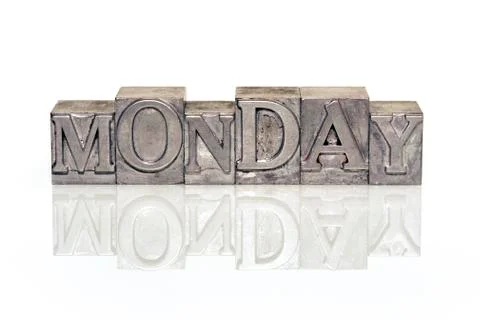 Monday ref Stock Photos