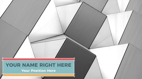 Mondrien Lowerthirds Stock After Effects