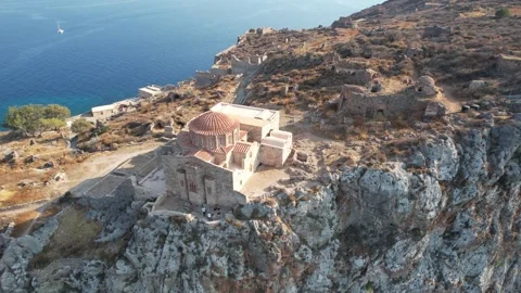 Monemvasia 2 库存影片 250365117