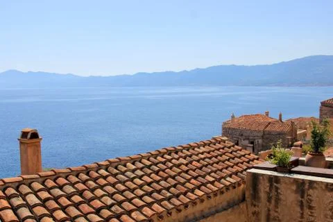 Monemvasia greece Stock Photos
