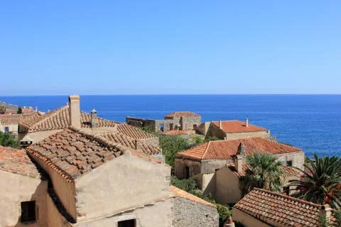 Monemvasia greece Stock Photos