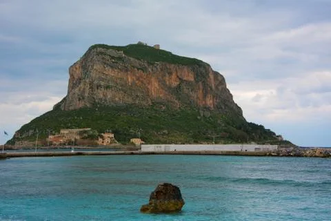 Monemvasia Hill Stock Photos